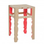 Re-Legs vierkant fluorroze